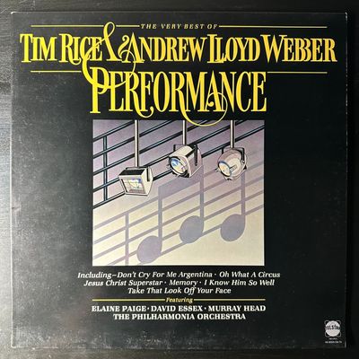 The Very Best Of Tim Rice &amp; Andrew Lloyd Webber (Англия 1985г.)