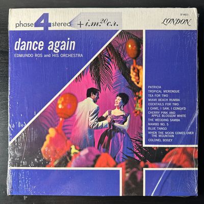 Edmundo Ros And His Orchestra ‎– Dance Again (Англия)