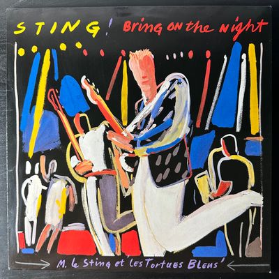 Sting ‎– Bring On The Night 2LP (Германия 1986г.)