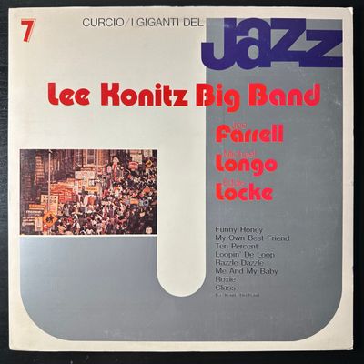Giganti Del Jazz Vol. 7 - Lee Konitz Big Band / Joe Farrell / Michael Longo / Eddie Locke (Италия 1980г.)