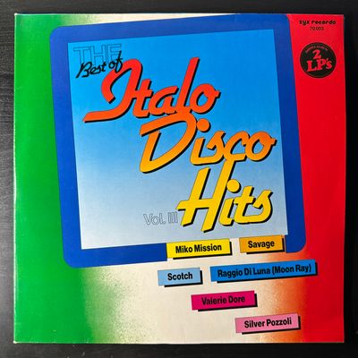 Сборник The Best Of Italo Disco Hits Vol. III 2LP (Германия 1985г.)