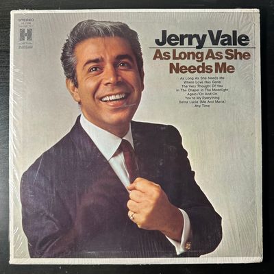 Jerry Vale ‎– As Long As She Needs Me (США 1969г.)
