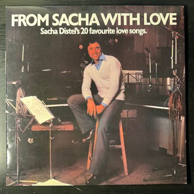 Sacha Distel ‎– From Sacha With Love (Англия 1979г.)