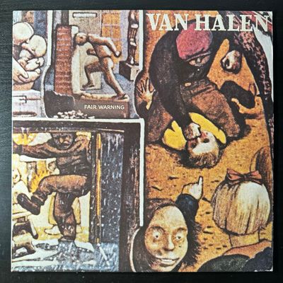 Van Halen ‎– Fair Warning (Япония 1981г.) Т