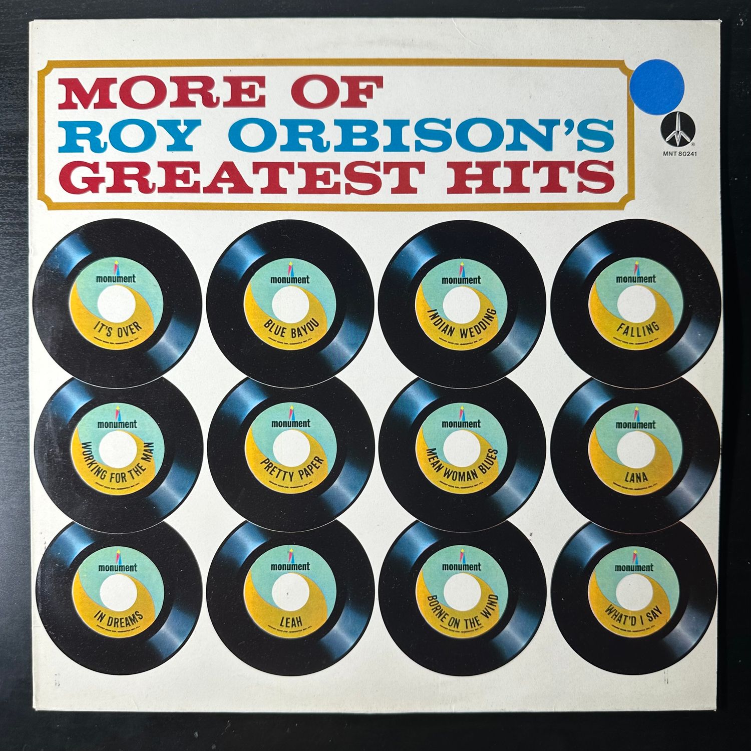 Roy Orbison ‎– More Of Roy Orbison&#39;s Greatest Hits (Голландия)