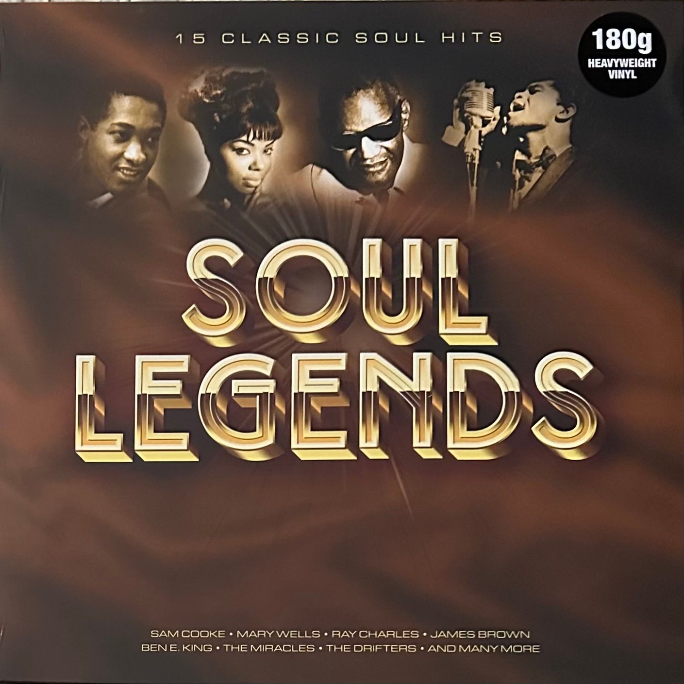 Сборник Soul Legends 15 Classic Soul Hits (Европа 2019г.)