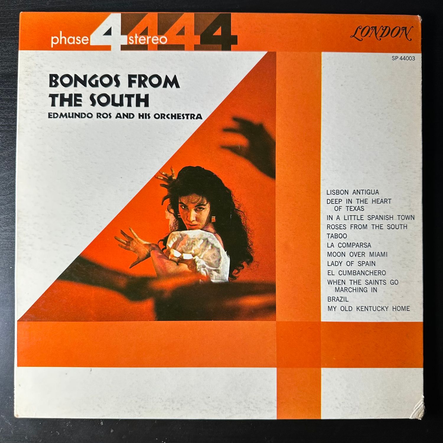 Edmundo Ros And His Orchestra ‎– Bongos From The South (Англия 1961г.)