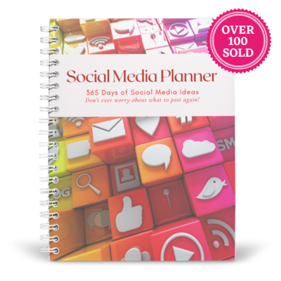 Social Media Planner - 365 Days Of Social Media Ideas