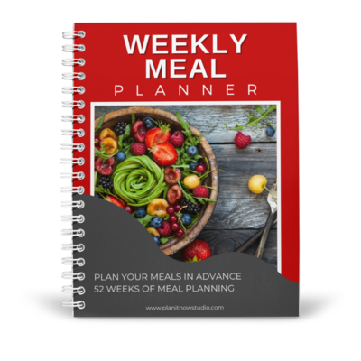 Weekly Meal Planner - 52 weeks of Meal Planning