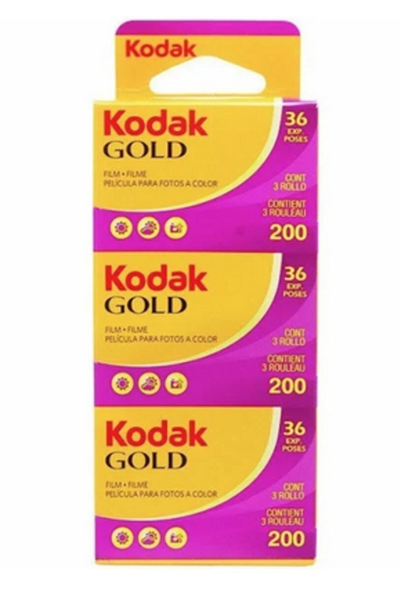 Kodak Gold 200-36 Tripack