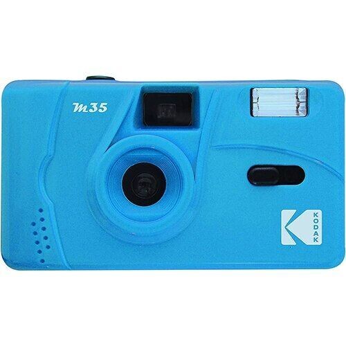 Cámara de carrete Kodak reutilizable azul