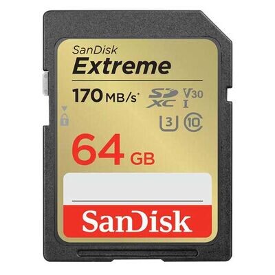 SanDisk SDXC 64 GB Extreme
