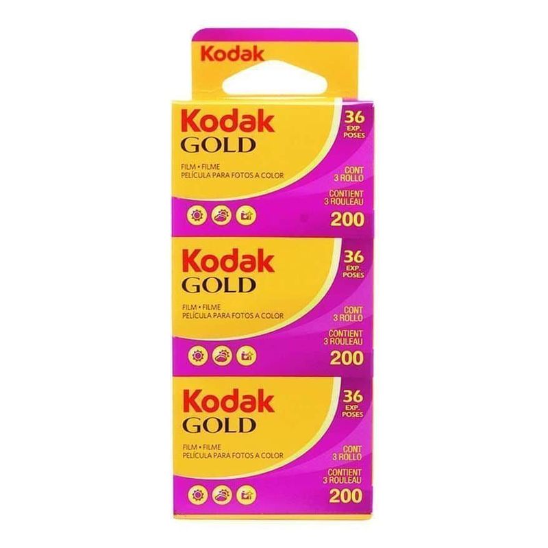 Kodak Gold 200-36 Tripack