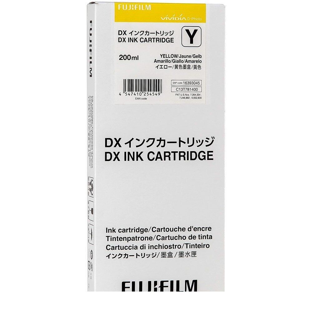 Fujifilm Tinta DX100 200 ml. Y Fujifilm Tinta DX100 200 ml. Y
