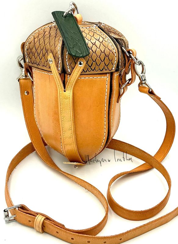 Acorn Handbag Eikel tas eikeltas eikels handmade