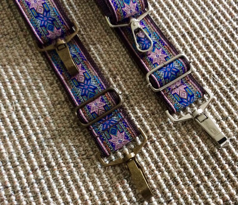 100E Tashengsel Bohemian BRUIN blauw