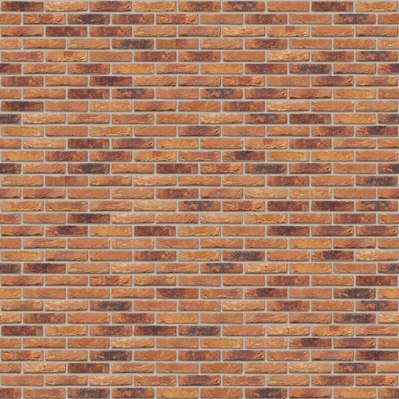 HK 349 Handform WDF, WF orange-rot-braun bunt nuanciert HK 349 Handform WDF, WF orange-rot-braun bunt nuanciert