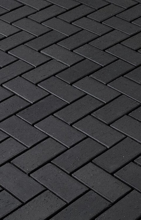 HPK 421 Pflasterklinker KF 52 200/100/52 mm schwarz nuanciert HPK 421 Pflasterklinker KF 52 200/100/52 mm schwarz nuanciert