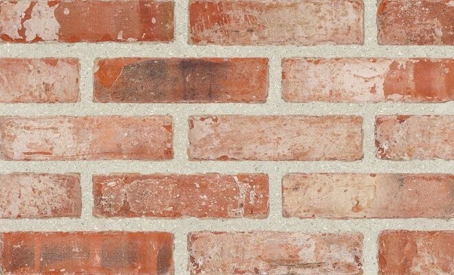 HKA 112 Antik rot-graubeige gesintert gerumpelt RV 180/85/50 mm HKA 112 Antik rot-graubeige gesintert gerumpelt RV 180/85/50 mm
