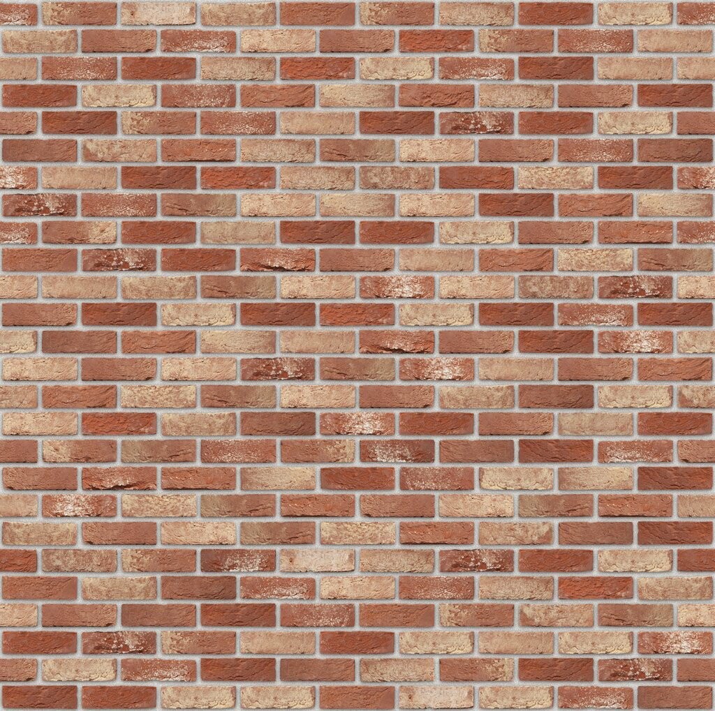 HK 006 Handform rot-weiß-beige nuanciert