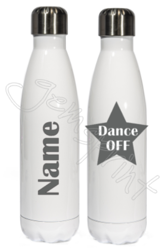 Dance OFF Water Bottle