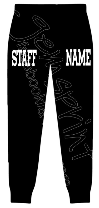 Dance Off Staff Joggers