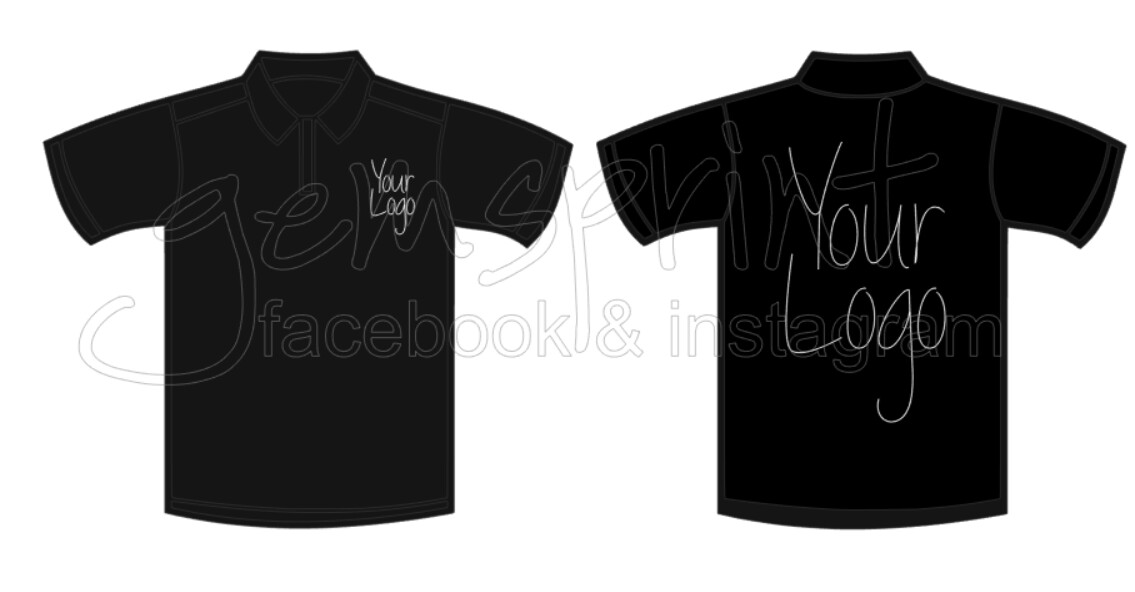 YOUR BUSINESS LOGO POLO TSHIRT