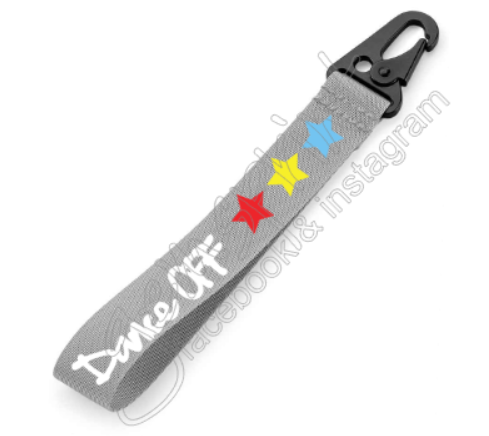 Dance OFF Keyring