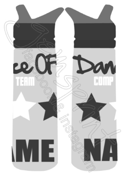 Dance OFF Comp Team Straw Bottle