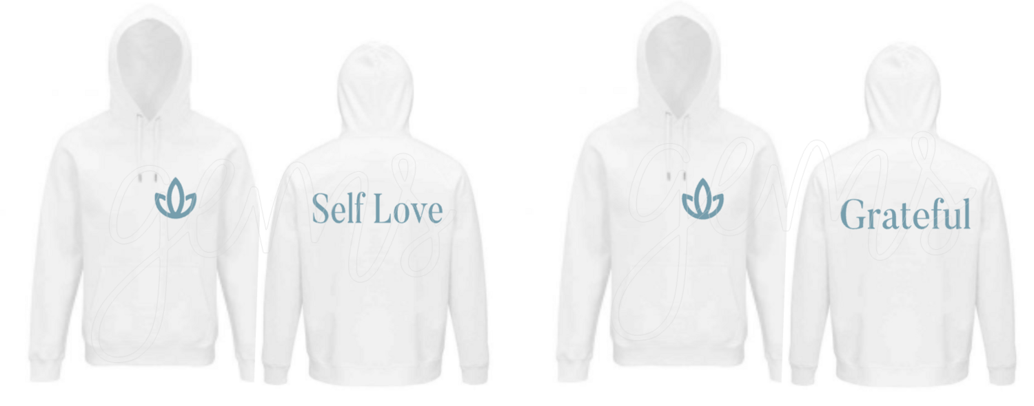 Imperium Mindfulness - White Hoodie Organic