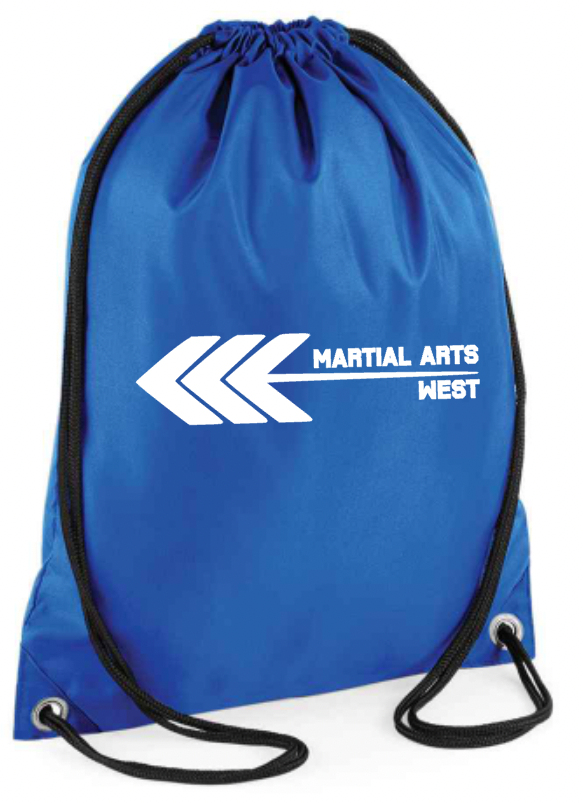 Martial Arts West Drawstring Bag