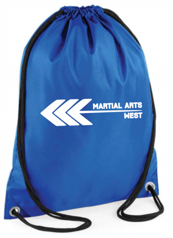 Martial Arts West Drawstring Bag