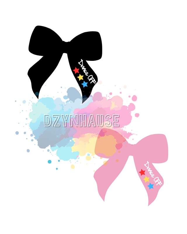 Dance OFF Hair Bow