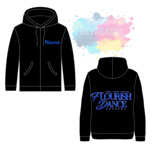 Flourish Dance Academy Zipper