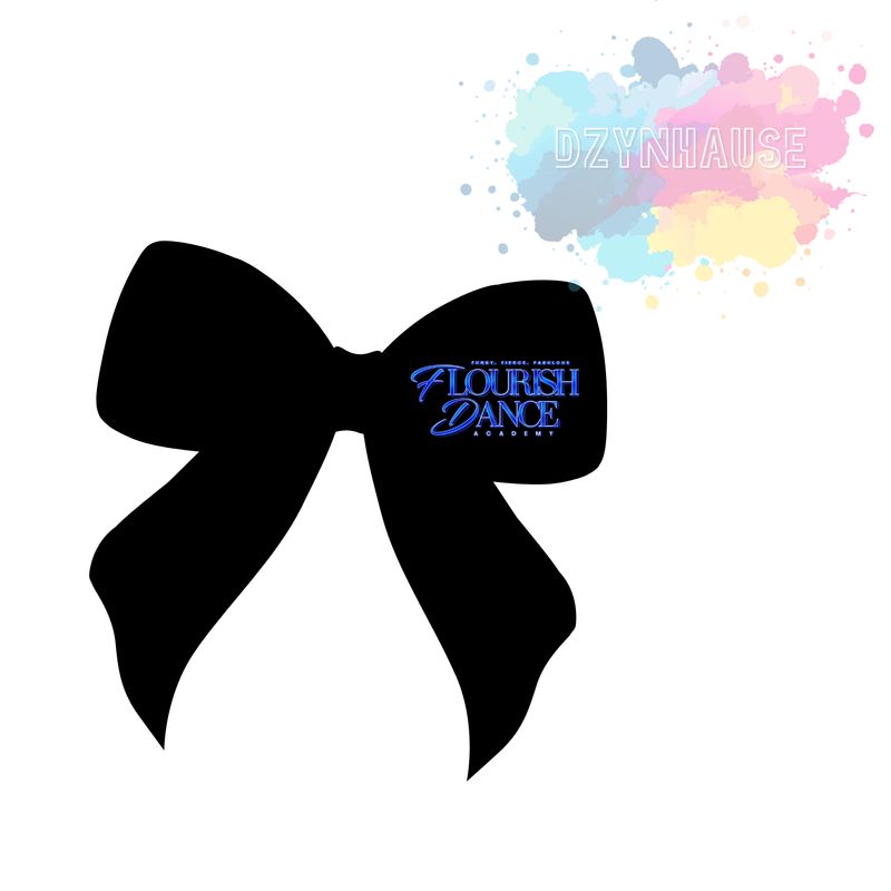 Flourish Dance Academy Hair Bow