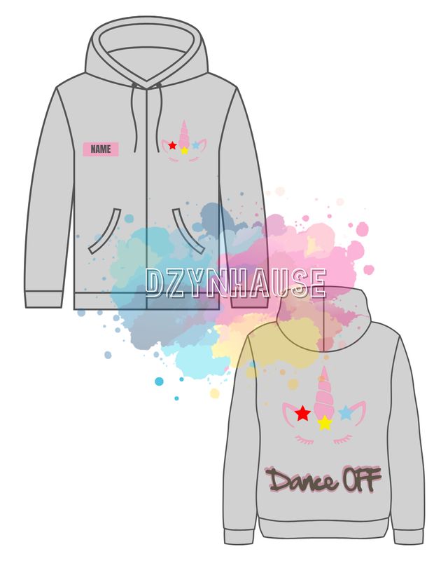 Dance OFF Tiny Tot Zipper