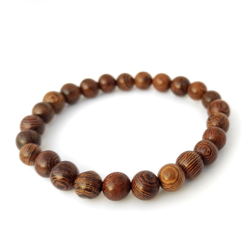 Wooden beads bracelet