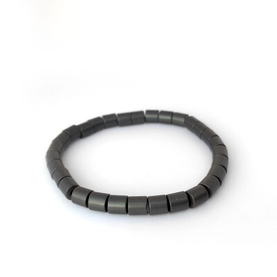 Hematite bracelet (Column 6mm)