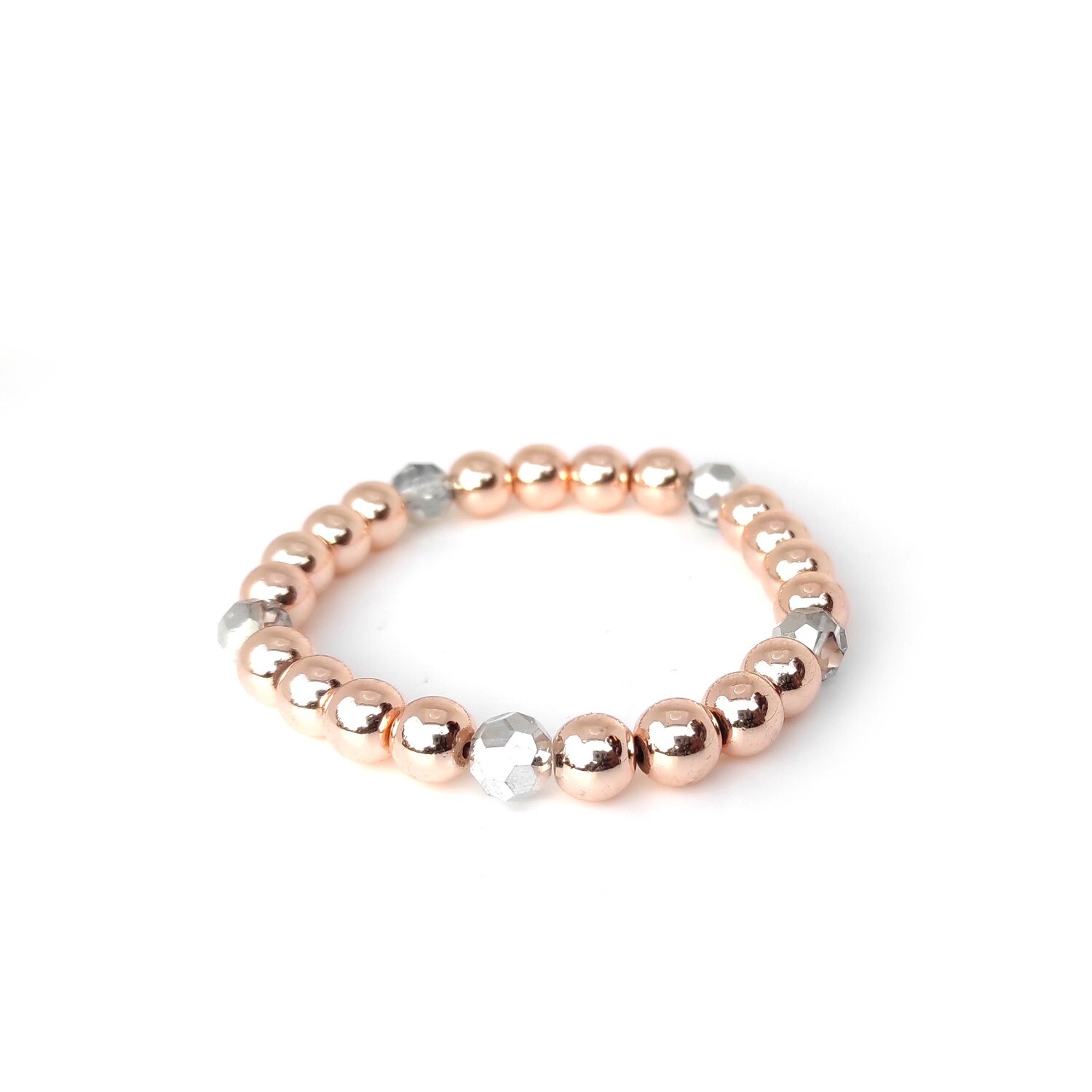 Rose gold Hematite bracelet