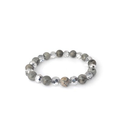 Grey Jasper bracelet