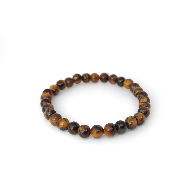 Tigers Eye gemstone bracelet (6mm)