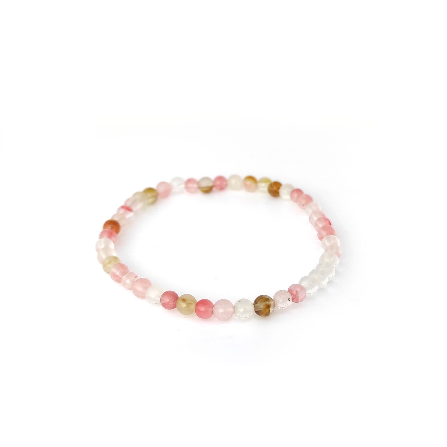 Cherry Quartz bracelet (4mm)