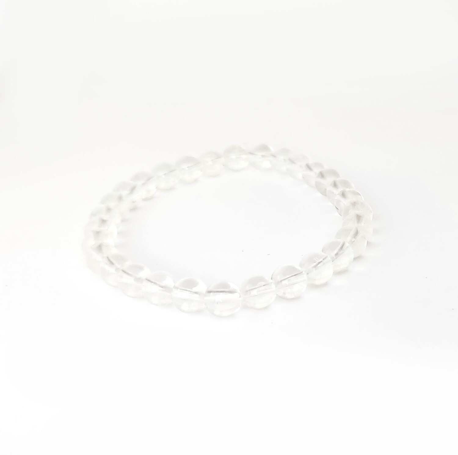 Clear Quartz bracelet (6mm) - Clarity &amp; Amplification