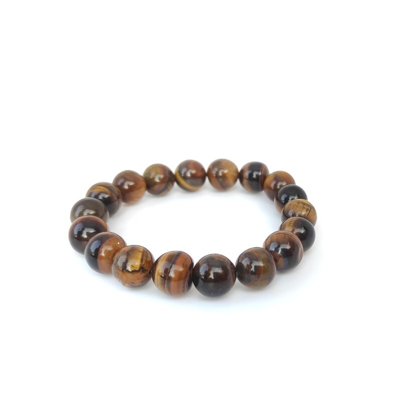 Tigers Eye gemstone bracelet (10mm)