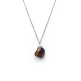 Tigers Eye pendant gemstone necklace