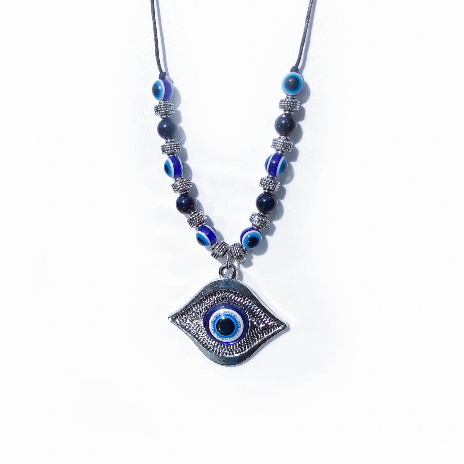 Blue sandstone and Evil Eye home/car decor
