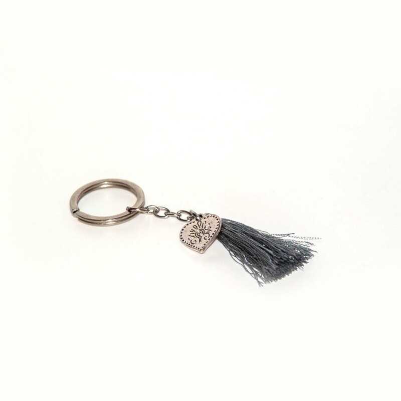 Heart key chain