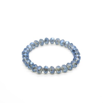 Blue crystal bracelet