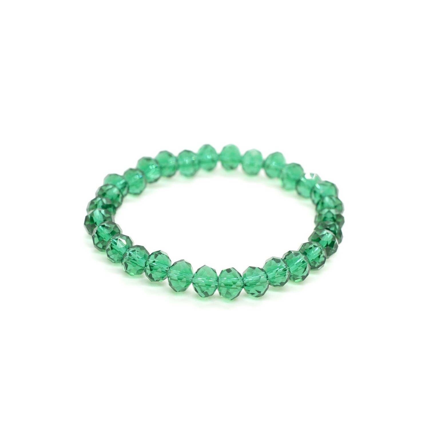 Green crystal bracelet