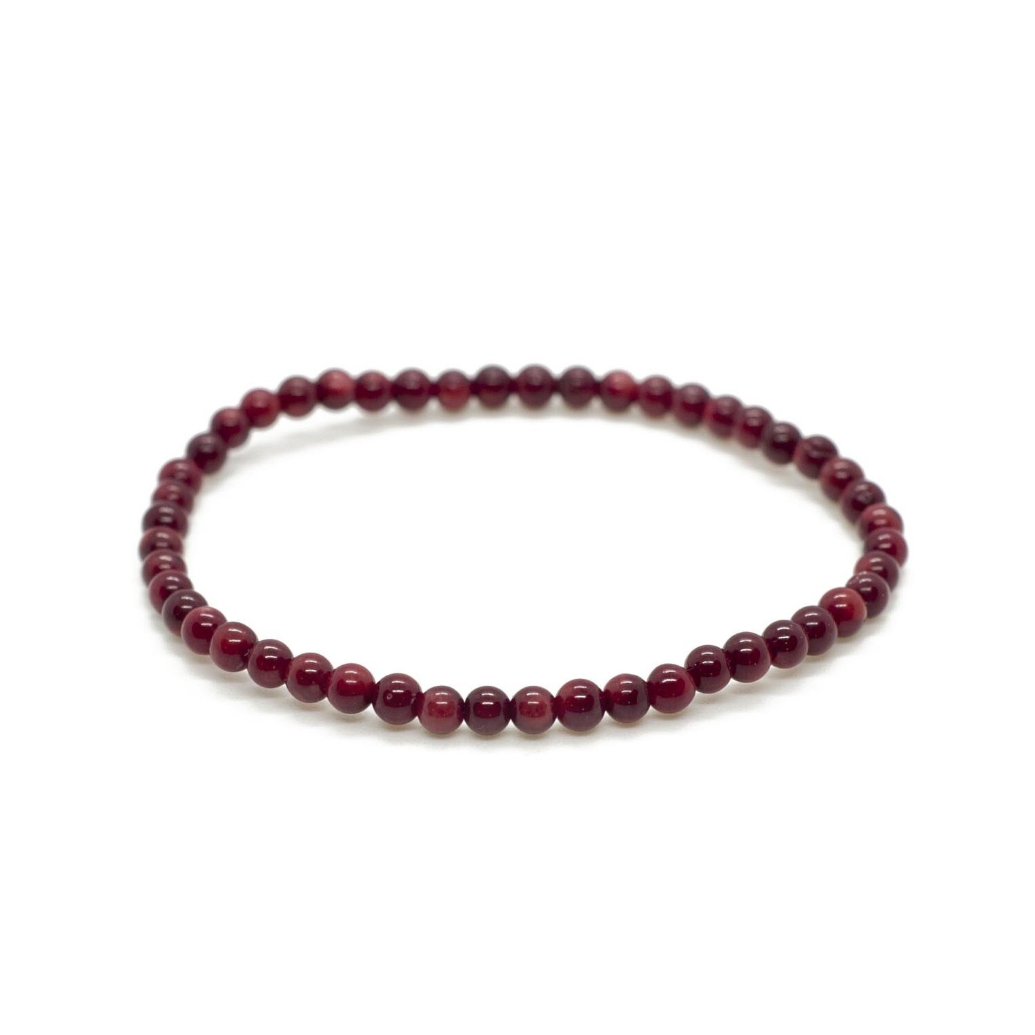 Coral gemstone bracelet